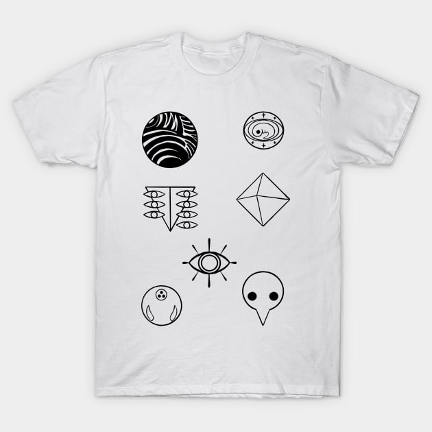 Evangelion Symbol T-Shirt by Nayo Draws